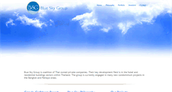 Desktop Screenshot of blueskydevelopment.co.th